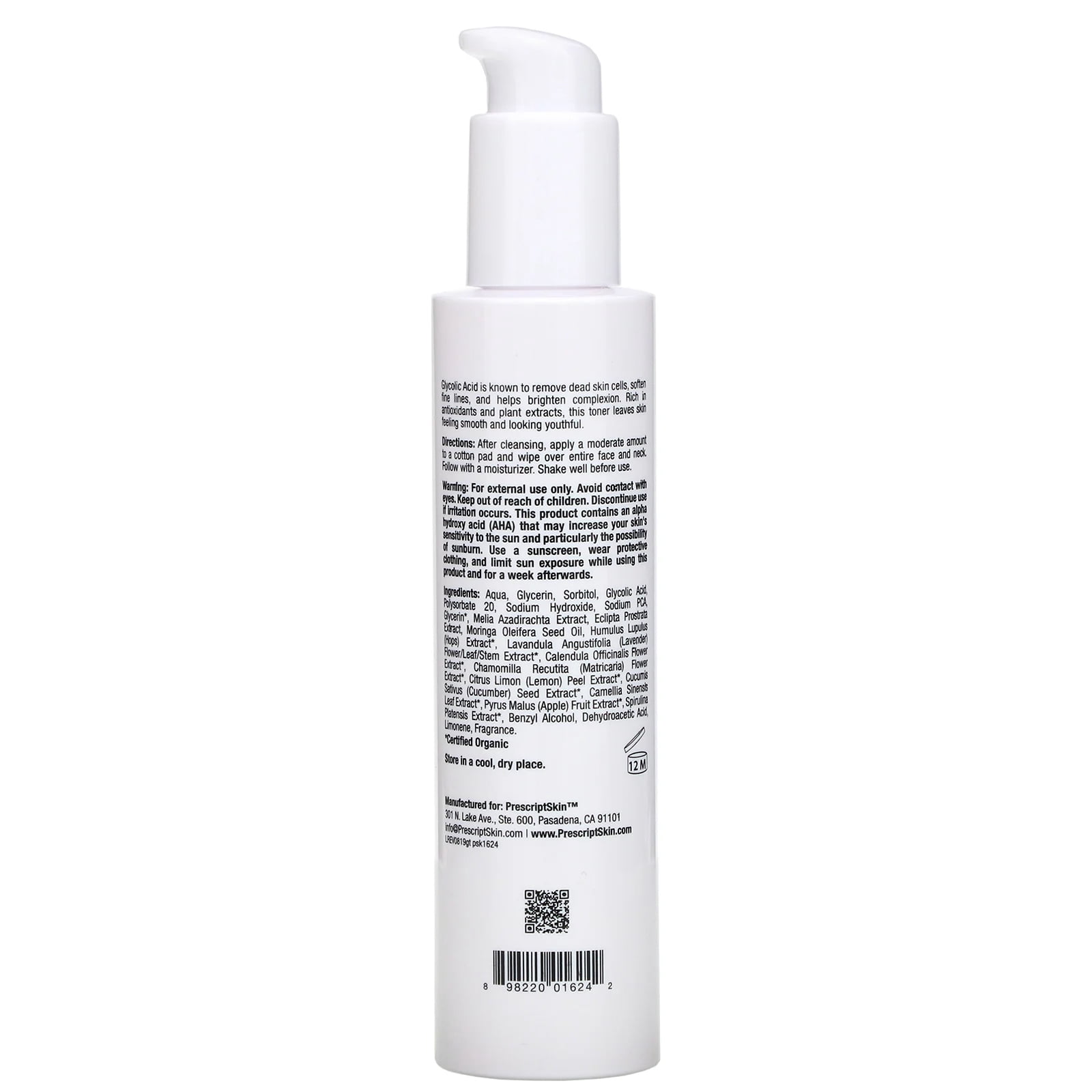 prescriptskin glycolic acid toner