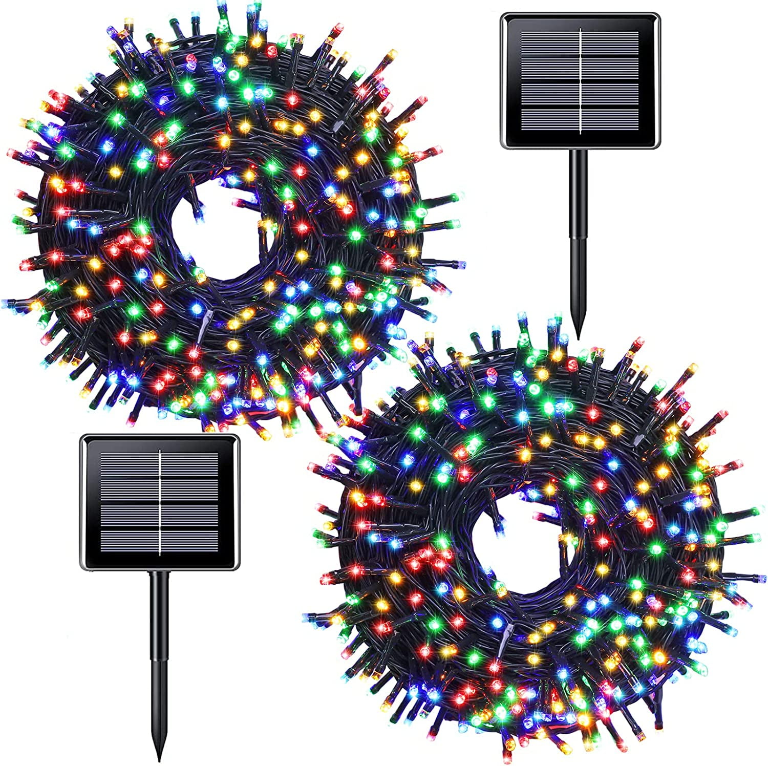 Christmas solar lights 39ft 100 LED Waterproof Outdoor Decoration