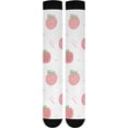 thumbnail image 7 of FREEAMG Strawberry Compression Socks Women Men Long Stocking (20-30mmHg) Travel Knee High Stockings for Athletic Sports,Running,Cycling,Nursing, 7 of 7