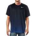 thumbnail image 1 of Nike Mens Fitness Workout T-Shirt Navy L, 1 of 3