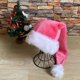 thumbnail image 5 of SUSUchens Gorro de Papá Noel para adultos, unisex, de terciopelo, cómodo, extra grueso, para Navidad, Año Nuevo, festivo, fiesta, decorativo, azul real, 5 of 8