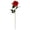 B, variant on 1 Pcs Rose Artificial Flower, Single Rose for Valentine's Mother's Day Home Decor Centerpieces Party Wedding Anniversary Decorations 20"