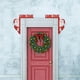 thumbnail image 4 of Juego de adorno de puerta de Santa Claus, marco de madera, esquina de puerta, decoración de Navidad, puerta de madera, adorno de Navidad, colgante de puerta, diseño clásico, madera, 4 of 6