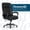 Black, variant on Thomasville Lansing Big & Tall Office Chair with Adjustable Ergonomic Lumbar Support, Tan