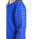 thumbnail image 4 of Blusa de mangas con relieve Roman Fashion /Tallas Extras, 5107 (Azul rey) azul 42, 4 of 7