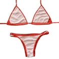 thumbnail image 5 of Lopeceal Women Halter Mini Bikini Sets Sexy Two Piece Micro Thong Swimwear Tie Side Bottom Swimsuit, 5 of 8