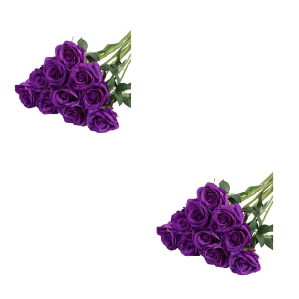 Flores Artificiales Injueey 10 UNIDS A Prueba de agua Ramo de rosas Decoraciones de Halloween