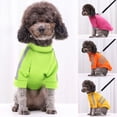 thumbnail image 1 of Flmtop Capless Chien Pull Réfléchissant Traction Tenue Printemps Hiver Chaud Vêtements pour Animaux de Compagnie Rose Rouge, 1 of 9