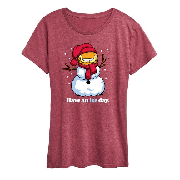 Garfield - Have An Ice Day - Women's Short Sleeve Graphic T-Shirt