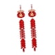 thumbnail image 2 of 2x Decoraciones de Año Nuevo Chino Colgante Festivo Rojo Tradicional 2026 Caballo Lunar estilo A, 2 of 9