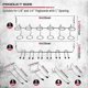 thumbnail image 3 of 121Pcs Pegboard Hooks Assortment - Durable Pegboard Accessories, 3 of 5