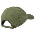 thumbnail image 4 of Circle Cross Design Embroidered Cap - Olive OSFM, 4 of 5