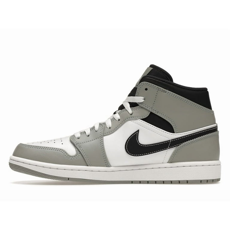 Jordan Men's Mid Light Smoke Grey Anthracite Basketball Shoes