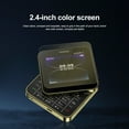 thumbnail image 4 of Rotating Slide Screen Phone 2.4 Inch Display 2G GSM Blacklist Speed Dial Small Phone Latest Multi-language, 4 of 18