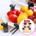 thumbnail image 2 of Kitchen Tableware Animal Food Picks For Kids Fun Bento Picks Cute Cartoon Animal Fruit Food Toothpicks Lunch Bento Box Picks For Toddler, Kitchen Tableware, 2 of 2