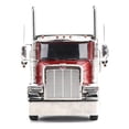 thumbnail image 4 of Diecast Masters 1/32 Peterbilt 589 Tridem-Axle Truck with 58in Sleeper  Legendary Red 71145, 4 of 11