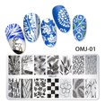 thumbnail image 1 of 67 opciones de placas de estampado con animales/plantas/Navidad/patrón/flor/símbolo/naturaleza/creativo/abstracto para dama plantilla de impresión Tan Jianjun unisex, 1 of 2