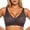 Black, variant on Bralette for Women, Wirefree Front Closure Bra Wirefree Front Closure Deep V Breathable Bra Smoothing Bra Plunge Lightweight Wirefree Bra Seamless Push Up Full Coverage Daily Wear, Beige S