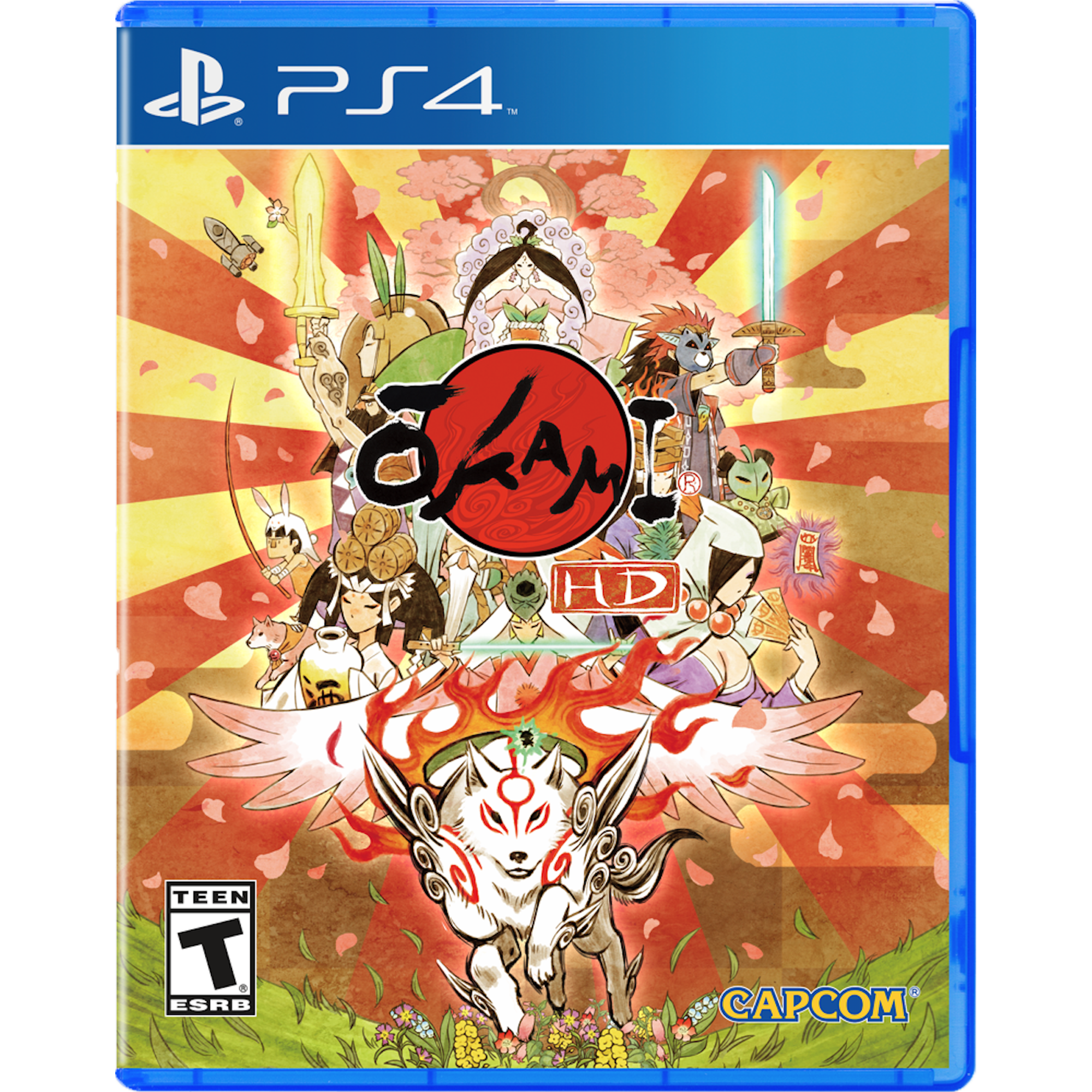 Okami HD Capcom Playstation 4