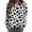 A-White467, variant on XIAONU Womens Cow Print Sweatshirt Crewneck Graphic Pullover Top Soft Casual Daily Sweatshirts