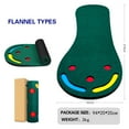 thumbnail image 2 of Putting Green Mats Set for Golf Putting Use Training Aid Put Cup & Flags Indoor Outdoor Training Mat Yellow, 2 of 6