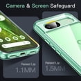 thumbnail image 4 of JETech Case for Google Pixel 8a 6.1-Inch 2024, Non-Yellowing Shockproof Bumper Protective Phone Cover, Anti-Scratch Hard PC Back (Mint), 4 of 6