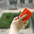 thumbnail image 3 of Window Cleaner, Glass Cleaner, Double‑Side Magnetic Glider Anti-Drop Rop with 2 Rags for Home Office(Orange), 3 of 8