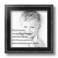 thumbnail image 2 of ArtToFrames 8" x 8" Black with Beads Picture Frame, 8x8 inch Black Wood Poster Frame (WOM-4625), 5 Pack, 2 of 6