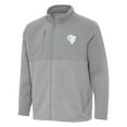thumbnail image 2 of Men's Antigua Gray Los Angeles Rams Daily Fused Full-Zip Jacket, 2 of 4