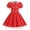 style-01 Red, variant on JUMEYU Cute Summer Dresses for Girls Baby Girls Pageant Lace Embroidery Dresses Toddler Dress 5T 6T (Red,5-6 Years)