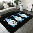 thumbnail image 3 of Area Rugs, Christmas Gnome Snowflake Washable Large Rugs for Living Room Bedroom Dining Room, Non-Slip Soft Fuzzy Indoor Rug Carpet Floor Mats for Entryway Premium Home Decor 80x58in, 3 of 7