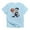 Sky Blue, variant on - A Humorous And Creative Basketball Play Infant T Shirt - Infant T-Shirt