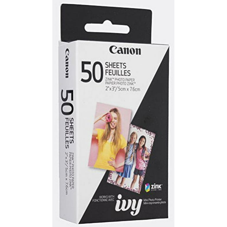  Canon ZINK Photo Paper Pack, 50 Sheets : Office Products