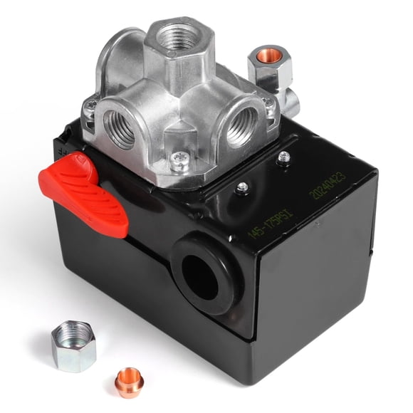 5140112-24 Air Compressor Pressure Switch, Air Compressor Pressure Switch for Craftsman 175/145 PSI 1WC95 1WC95 919-16777, Universal Compressor Switch