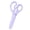 Purple, variant on Plastic Safety Scissors, Blunt Tip Training Safe Scissors, Anti-Pinch Paper Cutting Tool for Classroom Home Office Supplies, Beginner Friendly