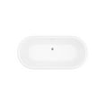 thumbnail image 3 of A&E Bath and Shower Contemporary Freestanding Bathtub BT-0643-NF, 3 of 5