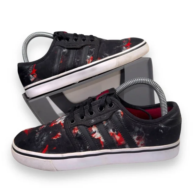 Adi-das Original Seeley Skate Shoes "Floral" D68872 Youth 5.5 Women's 6.5
