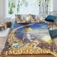 thumbnail image 2 of El Imaginario Conjunto de sábanas temático, trío de piezas, cómodo y amigable con la piel, diseño único, regalo de decoración para el hogar para familiares, amigos y fans,140cm *210cm, 2 of 6