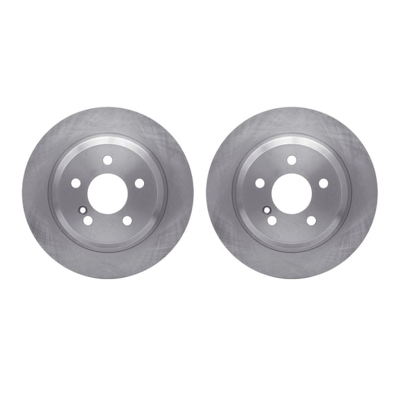 Dynamic Friction Company Rear Brake Rotors 6002-63054