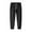 Black, variant on laiqvcdr Men's Tapered Jogger Pants Elastic Drawstring Waistband Breathable Stretch Fabric Slim Fit Casual Sport Pants for Running Gym Lounge