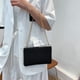 thumbnail image 1 of Bandolera con diamantes de imitación para mujer, cadena ostentosa, bolsos de mano pequeños (negro), 1 of 6