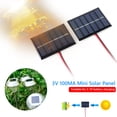 thumbnail image 4 of 2 PCS Panel solar 1W 3V 100MA Célula con cable para cargar la batería 2-3V, 4 of 9