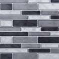 thumbnail image 3 of Truu Design Plastic Peel/Stick Backsplash Wall Tile Set Multi-Color (Set of 6), 3 of 5