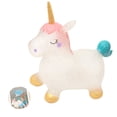 thumbnail image 4 of Juguete De Unicornio Para Bebé, Juguete De Unicornio Inflable, Caballo De Juguete Para Saltar Encantador, Juguetes De Animales Con Una Bomba De Aire Para Niños Pequeños Yuarrent FN002291-00, 4 of 6