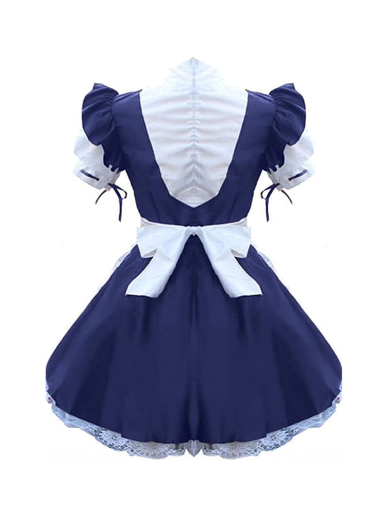 Women Cosplay Anime Maid Dress with Apron Cute Lolita Mini Dress Sweet Maid Cosplay Plus Size - Walmart.com Women Cosplay Anime Maid Dress with Apron Cute Lolita Mini Dress Sweet Maid Cosplay Plus Size - Walmart.com