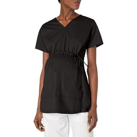 

WonderWink WonderWORK 145-Maternity Mock Wrap Scrub Top