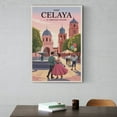 thumbnail image 6 of Celaya Vintage City Travel Poster with Charming Street Life And Historic Charm Print Poster, 6 of 8
