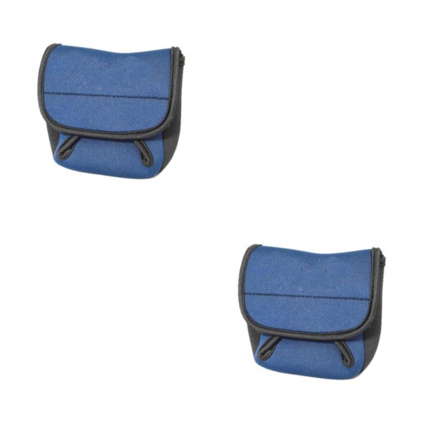 Soidarity Carrete de pesca al aire libre Bolsa protectora Reutilizable Anti-rasguño Baitcasting Bolsa Bobina Protector de bolsillo Type2 NO2