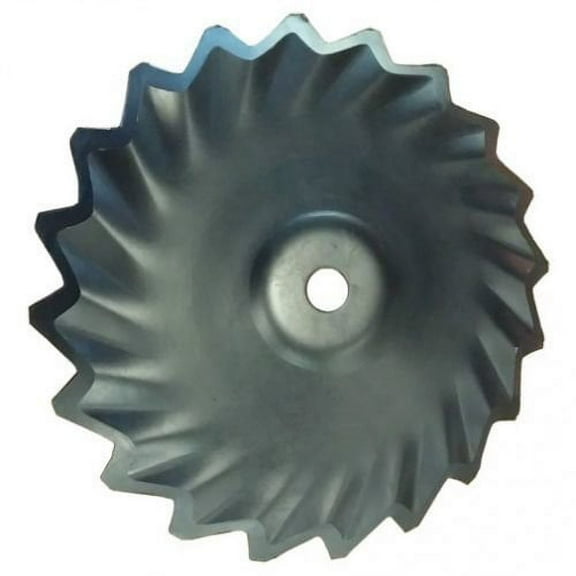 Samurai Edge Turbo Blade 20" 1-1/2" Round Axle Raised Flat Center Right Hand fits Universal Tillage Disc Blades fits Case IH 87630572 47654438