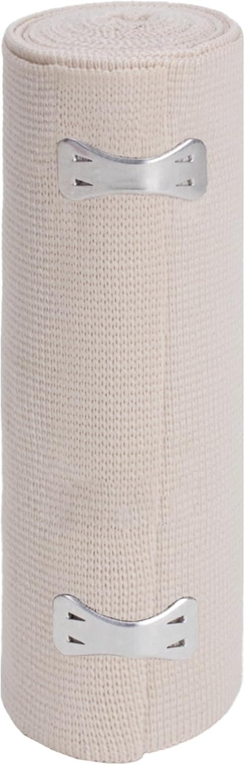 Elastic Bandage 6", 5 Yards Stretched Length, 10/Pack